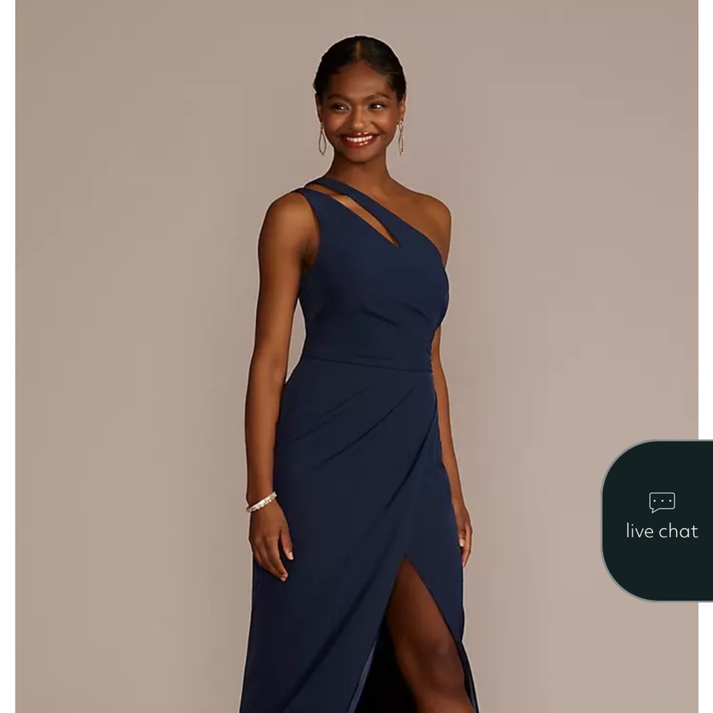 Galina Signature Marine Blue Bridesmaid Dress